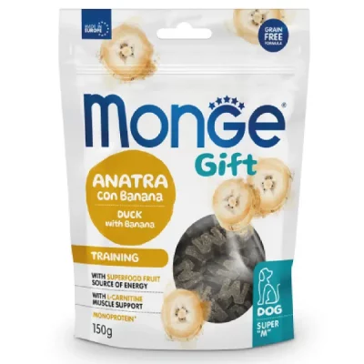 Monge Gift Anatra con Banana Snack Cane