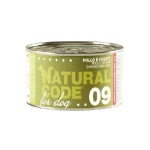 Natural Code 09 Pollo e fegato Umido Cane