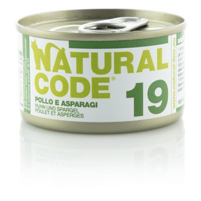 natural code 19 pollo e asparagi