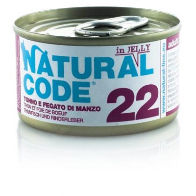 natural code 22 tonno e fegato di manzo