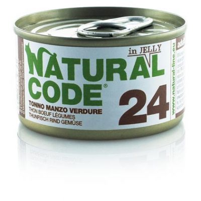 natural code 24 tonno manzo e verdure