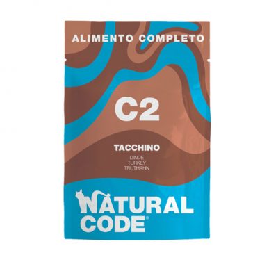 Natural code c2 umido completo per gatti