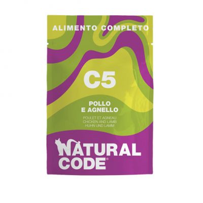 Natural code c5 umido completo per gatti