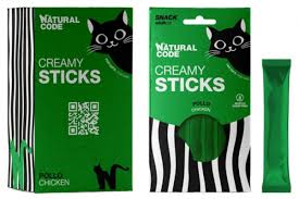 Natural Code Creamy Stick Pollo per Gatti