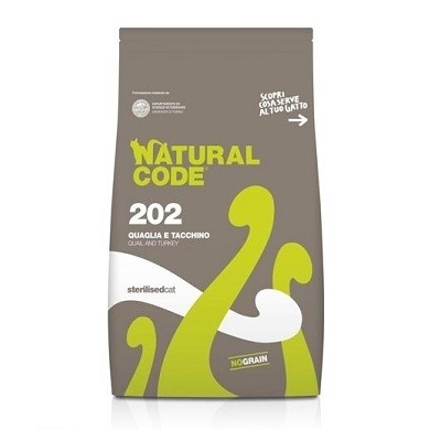 crocchette gatto natural code