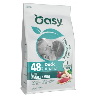 Oasy Crocchette One Protein Anatra Small Breed