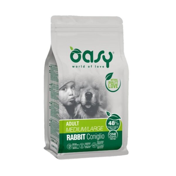 Oasy Crocchette per cani Coniglio