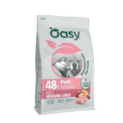 Oasy Crocchette per cani al Maiale