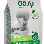 Oasy Gatto Adult Sterilizzato Tacchino - 300-g