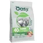 Oasy Crocchette per cani Coniglio - 25-kg