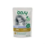 Oasy ADULT Bocconcini in salsa per gatti al maiale