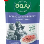 OASY MORE LOVE tonno con gamberetti in busta