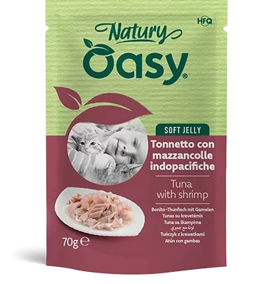 OASY Natury Soft Jelly buste Tonnetto con mazzancolle