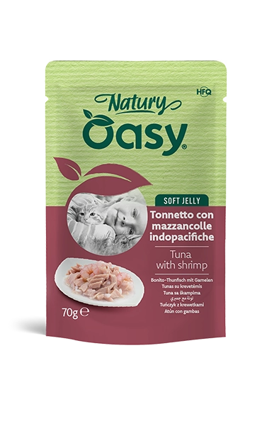 OASY Natury Soft Jelly buste Tonnetto con mazzancolle