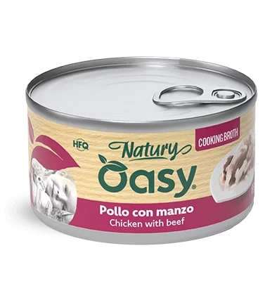 OASY Natury Cooking Broth Pollo con Manzo