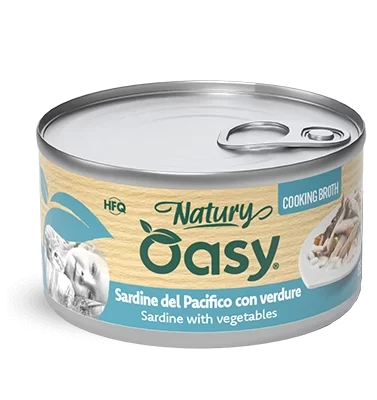 OASY Natury Cooking Broth Sardine con Verdure