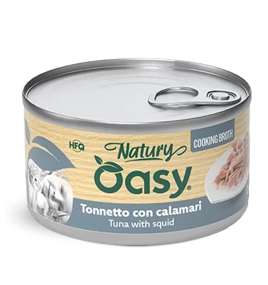 OASY Natury Cooking Broth Tonnetto con Calamari