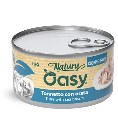 OASY Natury Cooking Broth Tonnetto con Orata