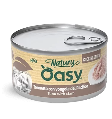OASY Natury Cooking Broth Tonnetto con Vongole del Pacifico