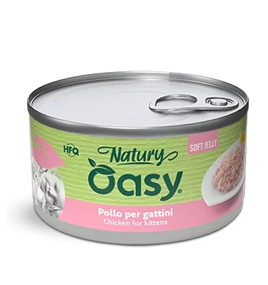 Oasy Natury Soft Jelly Pollo Kitten