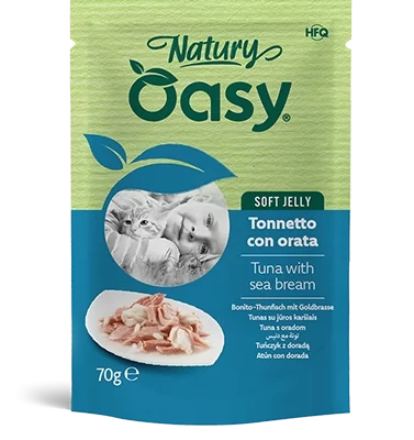 OASY Natury Soft Jelly Buste Tonnetto con Orata