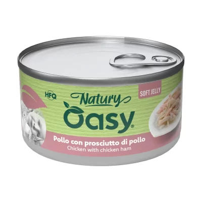 OASY Natury Soft Jelly Pollo con Prosciutto di Pollo