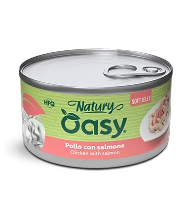 OASY Natury Soft Jelly Pollo con Salmone