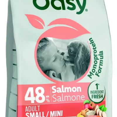 Oasy Crocchette Salmone per cani piccola taglia
