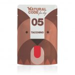NATURAL CODE POUCH 05 300g umido per cani TACCHINO