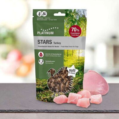 Platinum Stars Turkey Snack al Tacchino