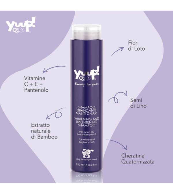Yuup Shampoo Sbiancante Manti Chiari - immagine 2