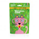 Natural code snack per gatti adulti con manzo e curcuma