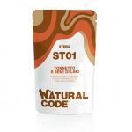 Natural Code Gatto Sterilizzato 01 Tonnetto e semi di Lino