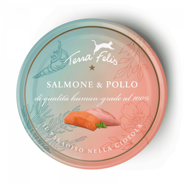 terra felis salmone e pollo 80 gr