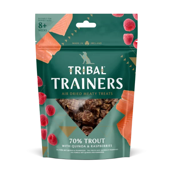 Tribal Trainers Snack Trota con Quinoa e Lamponi