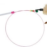 GLORIA PETS Zaniah, Feather Cat Teaser Gioco per gatti con piuma